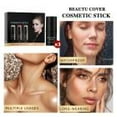 thumbnail image 3 of ONLYEOR 3 PCS Makeup Cream Contour Stick Set, Makeup Sticks Set, Contour Stick,Blush Stick, Highlighter Stick & Bronzer Stick & Blush Stick, Long Lasting, Natural Face Contour, 3 of 8