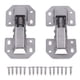 thumbnail image 2 of Bisagra 2 Juegos De Bisagras De Gabinete De aleación De Zinc, Bisagras De Puerta De Armario Sin Orificios De 4 Pulgadas, Tipo Puente Para Puerta De Armario, Puerta De Armario, 2 of 7