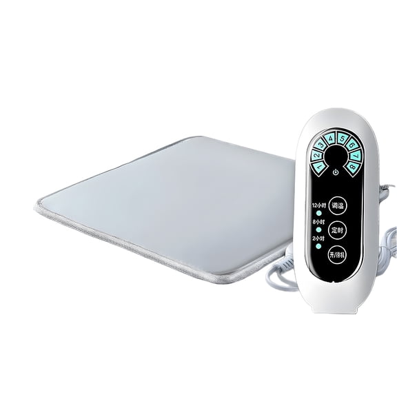 HIBIBUD Heating Pad,Smart Timer Function Heated Pet Beds,Constant Temperature Heating Bite-Resistant and Durable Materials Reptile Heat Pad