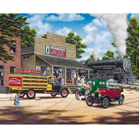 Springbok Coca-Cola All Aboard 1,000-Piece Jigsaw Puzzle
