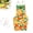 L70cm, variant on Bird Diaper, Colorful Fruit Parrot Diaper Bowtie Washable Pet Bird Apron, Reusable Parrot Nappy with Waterproof Inner Layer,for Parakeet Cockatiel Mini Macaw Budgie Canary