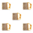 thumbnail image 2 of Toystoory Cepillo para persianas, persianas para aire acondicionado, desechos de ventana, paño de limpieza para el hogar, herramientas, gris 5Conjunto, 2 of 6