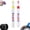 2pcsD, variant on Oil-Based Tire Lettering & DIY Detail Pen Waterproof | Quick-Dry | Permanent, 12 Colors Waterproof Tire Paint Pen, waterproofs Non-fading tire Paint pen for Car & Motorcycle (RL)