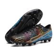 thumbnail image 2 of Zapatos de fútbol para hombres y adultos, calzado de entrenamiento deportivo al aire libre, impermeable, ultraligero, color azul, FG/TF, 2 of 5
