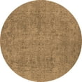 thumbnail image 1 of Ahgly Company Indoor Round Oriental Brown Industrial Area Rugs, 3' Round, 1 of 4