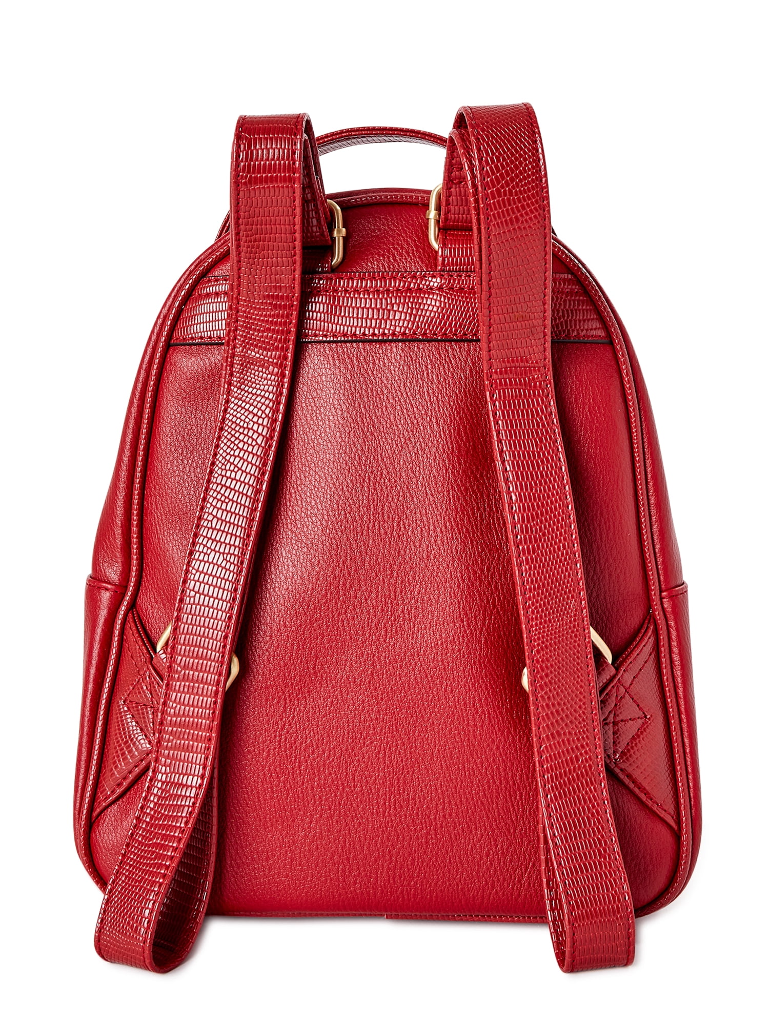 Time and Tru Women's Ruby Backpack, Red Paprika