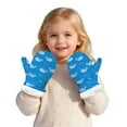 thumbnail image 5 of Snow Gloves for Boys Warm Girls Winter Gloves Waterproof Outdoor Ski Gloves for Ages 4-6 Years Boys, 5 of 9