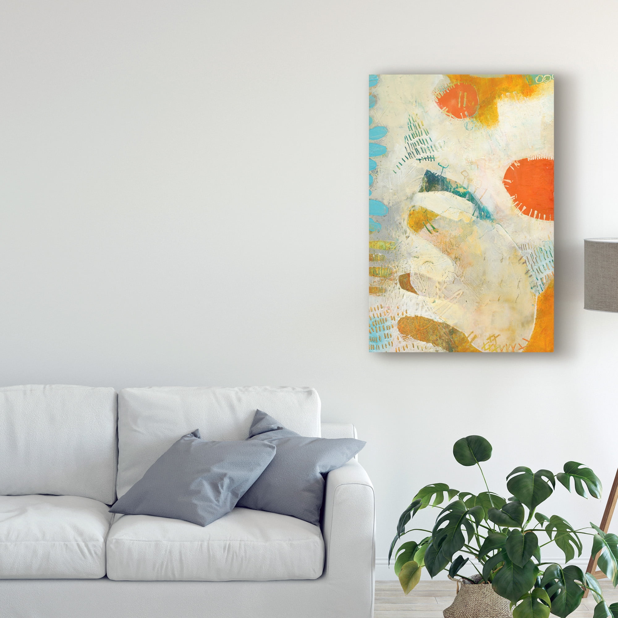 Trademark Fine Art 'Phenix III' Canvas Art by Sue Jachimiec