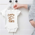 thumbnail image 5 of Camping Its In Tents Funny Outdoors Romper Boys or Girls Infant Baby Brisco Brands NB, 5 of 6