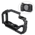 thumbnail image 1 of Cage de Protection pour Caméra, Compartiment de Batterie Réservé Cage de Film Protectrice Multifonction Portable Durable en Alliage d'Aluminium pour Caméra A6600, 1 of 7