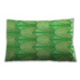 thumbnail image 1 of Ahgly Company Patterned Indoor Rectangular Emerald Green Lumbar Throw Pillow, 13 inch by 19 inch, 1 of 5