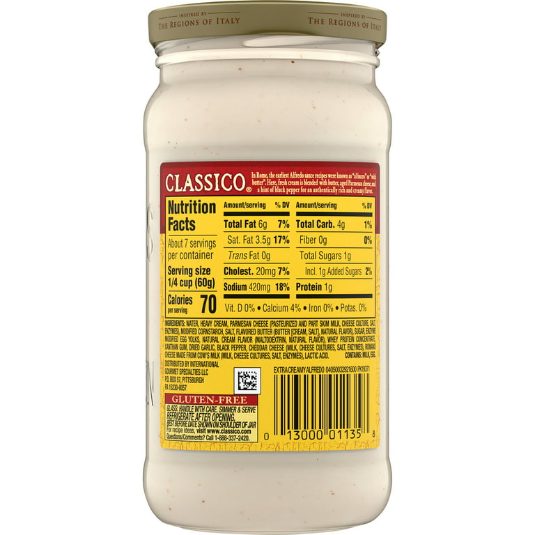 Classico Extra Creamy Alfredo Pasta