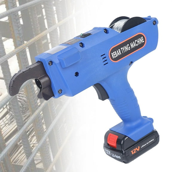 SHZICMY Rebar Tier Tying Machine 8-34mm Rebar Tie Gun Automatic Steel Bar Rod Tying Tool