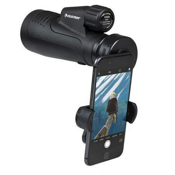 Celestron 10x50mm Outland X Monocular with Smartphone Adapter