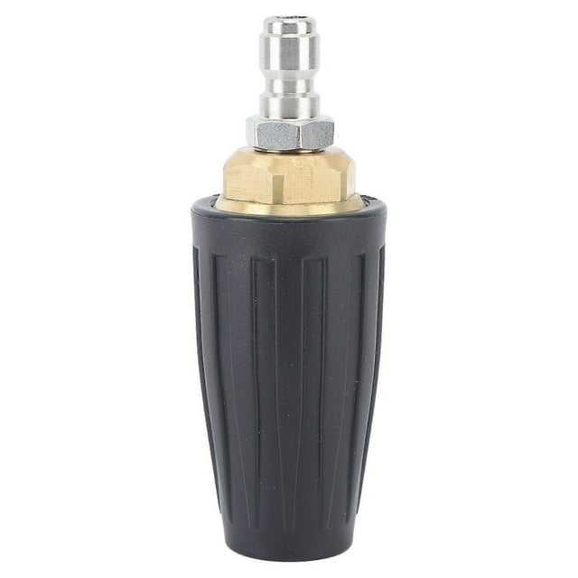 3000PSI Pressure Washer Rotating Turbo Nozzle Quick Connect 360 Degree Rotation Pressure Washer Turbo Tip 1/4in 030