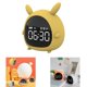 thumbnail image 3 of Reloj despertador digital LED con repetición, de operar, reloj USB para dormitorios, escritorio, estantería, - Amarillo Colco Lindo despertador, 3 of 7