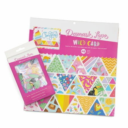 UPC: 0718813172639 | Damask Love Scrapbooking Paper Pad and Ephemera Craft Kit  Unisex  for Ages 12+