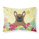 thumbnail image 1 of Funda de Almohada Estándar Caroline's Treasures Marrón Bulldog Francés 20.5'wx 30', 1 of 1