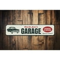 thumbnail image 1 of Service & Repair Garage Novelty Sign, Metal Wall Decor - 4x18 inches, 1 of 4