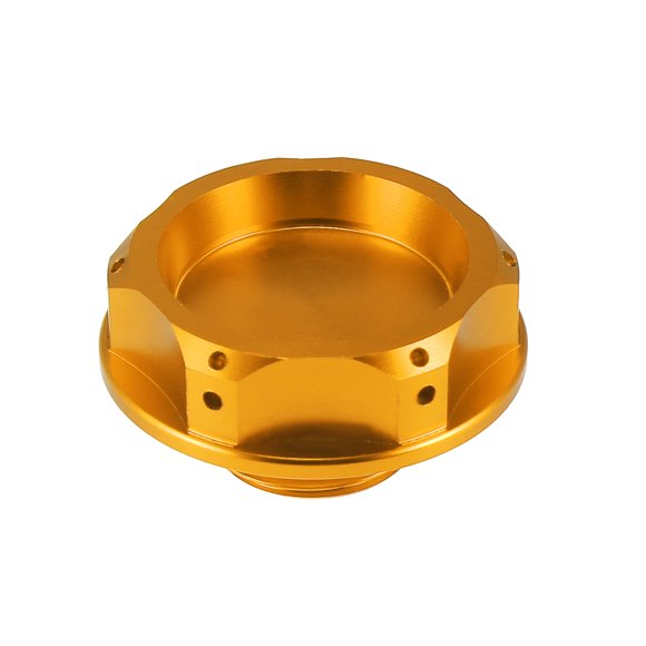 Unique Bargains Red Aluminum Alloy Gas Engine Oil Filler Cap Cover for Subaru Impreza Outback Legacy