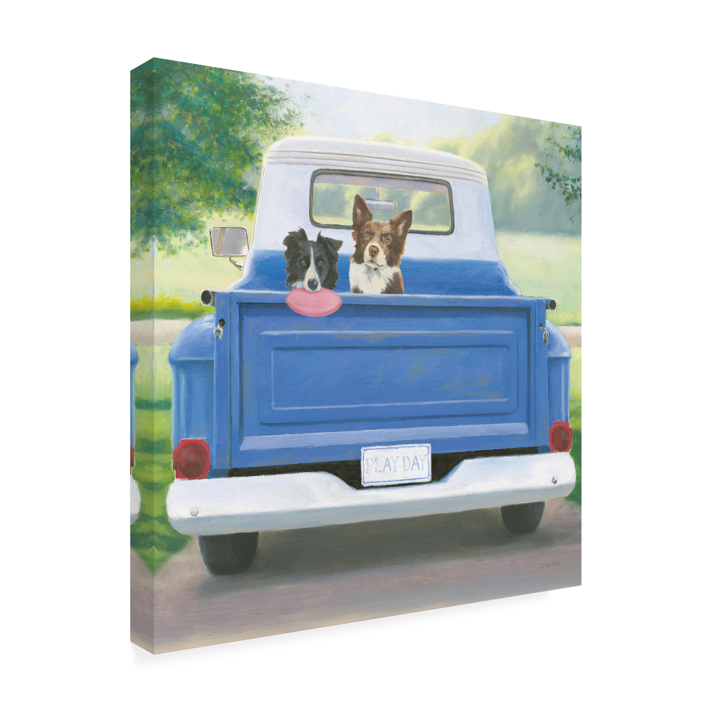 Trademark Fine Art 'Play Day' Canvas Art by James Wiens