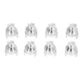 thumbnail image 1 of 8pcs Candle Snuffer Automatic Candle Decoration Metal Clip Wick Flame Candle Snuffer Silver, 1 of 4
