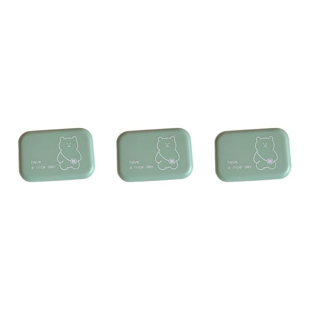 Vogacara Caja de lentes de contacto portátil con estuche de lentes de contacto de espejo, Protector de piezas de repuesto, contenedor de gafas de Type1 NO1 Vogacara CBP209273