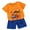Orange, variant on UAYOTSE Toddler Baby Boy Clothes Set Outfits Solid Short Sleeve Pocket Tops with Dinosaur Print Shorts 2PCS 24 months baby boy clothing(3-4 Years,Coffee)