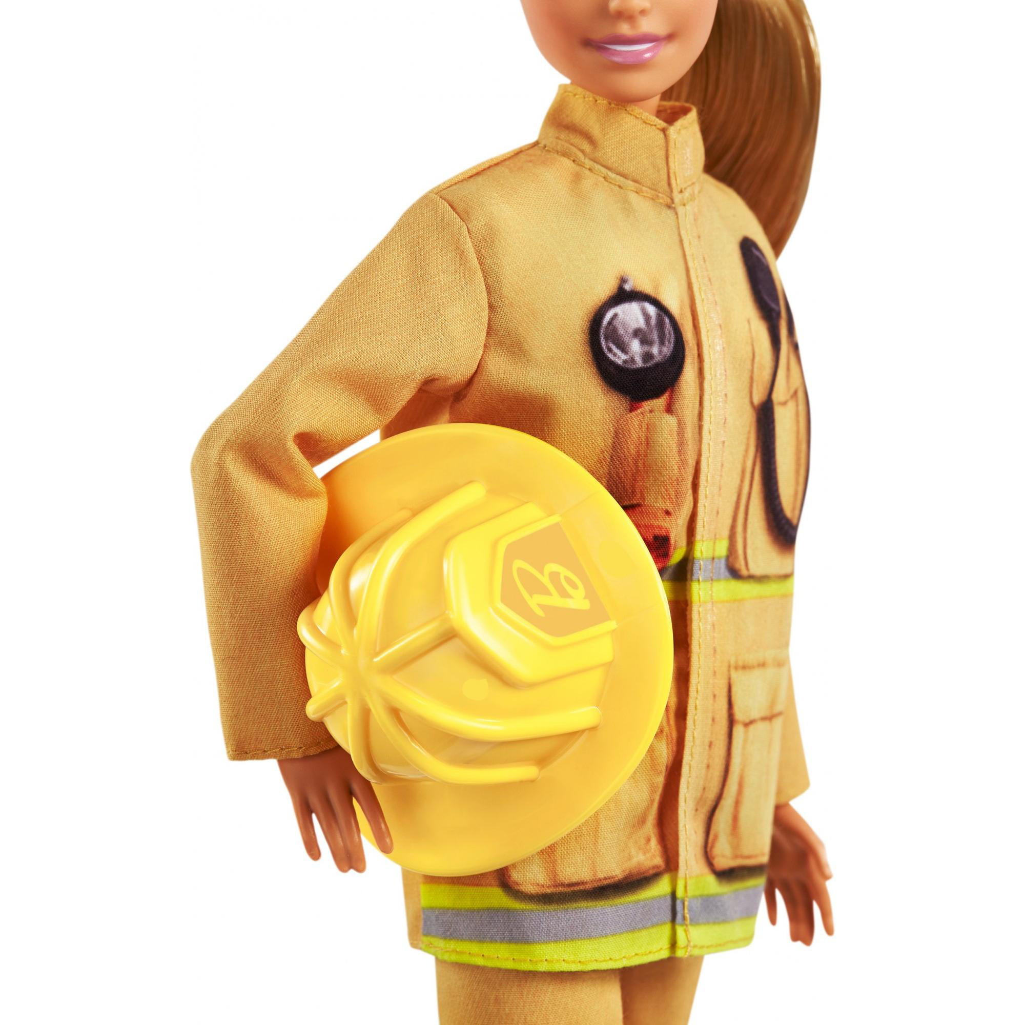 MATTEL Barbie Career Deluxe Doll Firefighter Accessories GTN83 