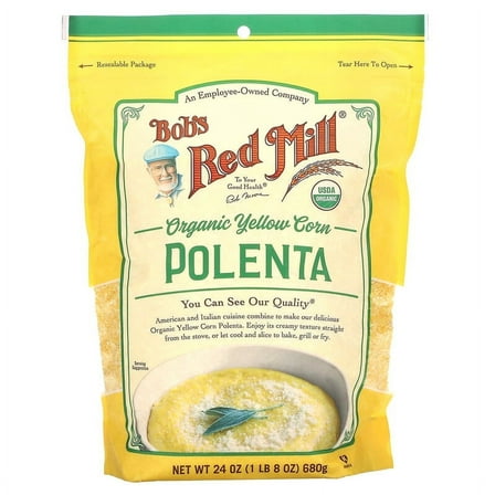 Bob's Red Mill, Organic Corn Grits, Polenta, 24 oz