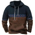 thumbnail image 2 of Birdeem Sweat à Capuche Confortable pour Hommes Motif Cœur Imprimé Poche à Cordon, 2 of 12