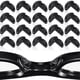 thumbnail image 2 of Almohadillas Adhesivas para la Nariz, 24 Pares de Almohadillas para Nariz para Anteojos, Se Pegan en Silicona para Anteojos, Gafas de Sol, Almohadillas Finas para Nariz, Anteojos, 2 of 7