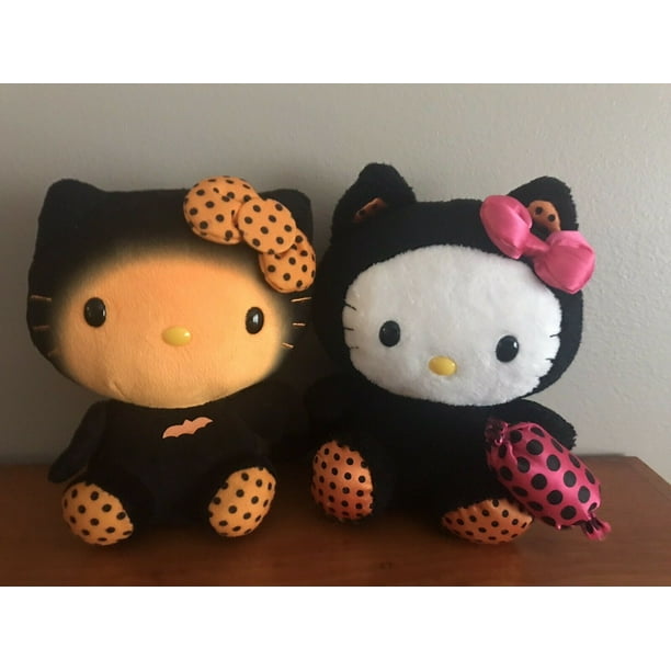 black hello kitty plush