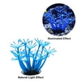thumbnail image 5 of Unique Bargains Blue Aquarium Simulation Coral Sunflower Silicone Fluorescent Fish Tank Landscape Decoration 2"x4", 5 of 7