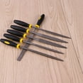 thumbnail image 3 of YSNOOWE 6Set Rasp Files for Woodworking Steel Black Hand Tool Set for Crafts, 3 of 7