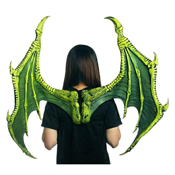 Medieval Legend Adult Costume Ultimate Dragon Wings Green