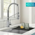 thumbnail image 4 of KRAUS Bolden Commercial Style 2-Function Single Handle Pull Down Kitchen Faucet in Chrome, 4 of 8