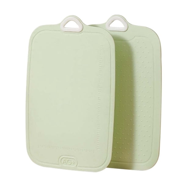 Xihbxyly Tabla de Cortar de Doble Cara, Herramienta de Cocina Versátil, Textura Suave para Complementar Alimentos, Fácil de Limpiar, Material No Tóxico, Uso Doméstico, Tamaño 37,7 X 23,5 Cm