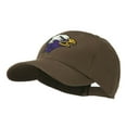 thumbnail image 2 of SM Eagle Head Mascot Embroidered Cap - Brown OSFM, 2 of 5