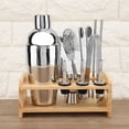 thumbnail image 4 of 12 Pcs Stainless Steel Cocktail Shaker Mixer Drink Alcohol Party Bar for Martini Tool Set, 4 of 8