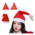 thumbnail image 1 of 5 Gorros Rojos De Santa Al Azar Santa Claus Navidad, 1 of 8