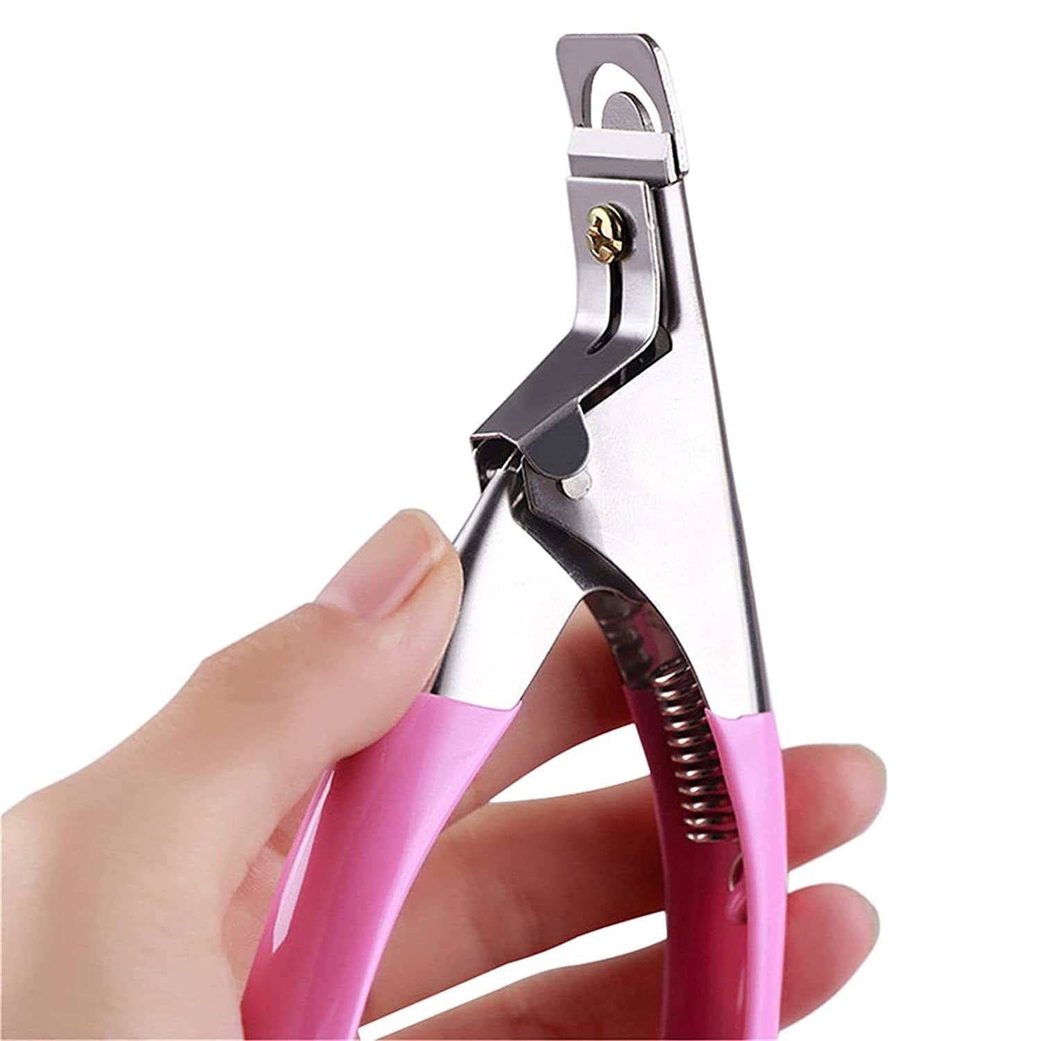 Buy Nail tools nail clipper crystal lengthening nail scissors U-shaped  scissors French trimming scissors set paperboard ｜Nail clippers-Fordeal