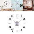 thumbnail image 3 of Reloj de pared Macarena 3D sin marco hogar comedor Hotel Decoración Negro 1, 3 of 8