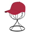 thumbnail image 4 of Metal Hat Cap Storage Display Stand Wig Holder Hat Tabletop Hair Wig Rack Shelf Holder Tool 22 CM, 4 of 7
