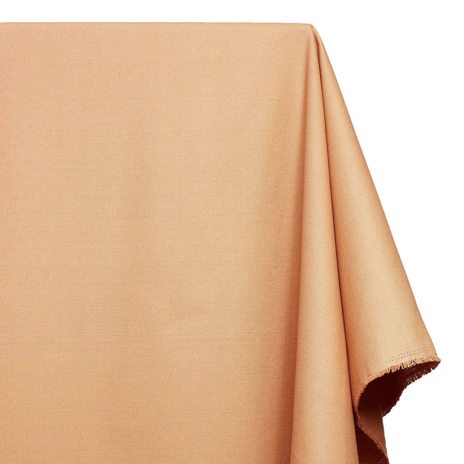 Cotton Duck Canvas Fabric Heavy Duty Outdoor 10 Oz Thick Cloth Material By The Yard & Roll Wholesale - Nude (10 Yards)