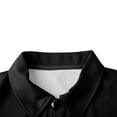thumbnail image 6 of Xzbqbs Long Sleeve Shirts for Men Casual Loose Fit Polo Shirts Button Fashion Color Block Lightweight Collared Work Pullover Shirts, 6 of 8