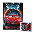 thumbnail image 1 of Rompecabezas de madera de Rayo McQueen: adecuado para niños y adultos, rompecabezas para niños y niñas, juguetes de juego de entretenimiento con rompecabezas, talla única, 1 of 8