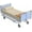 Ivory Solid, variant on Pure Dreams Fitted Hospital Bed Sheets, Twin-XL 39"X80"X6" 100% Cotton Soft and Comfy, 400 Thread Count- Sage Stripe