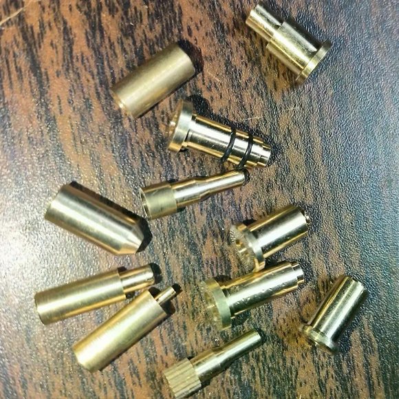 1pcs Brass Copper Nozzle Refill Butane Gas Adapter Lighter Repair DIY Replace Part For Dunhill Dupont And Other Famous Lighter