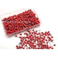 thumbnail image 1 of Boîte de Rangement de 300 Pcs Épingles Droites Décorations Aiguilles à Tricoter Exquises Accessoires Ménagers Raccords de Vêtements Fournitures de Couture Rouge, 1 of 1